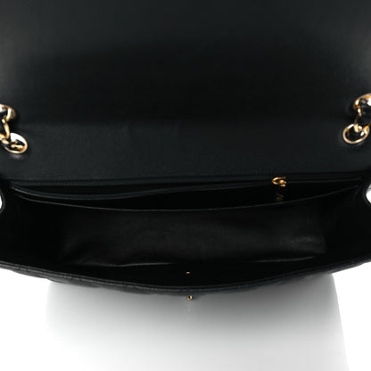 Chanel Caviar Quilted Maxi Single Flap Black 5 of 10