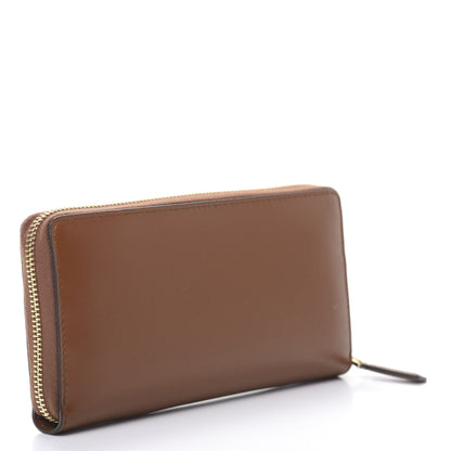 Gucci Plutone Calfskin Logo Zip Around Wallet Cuir 3 of 7