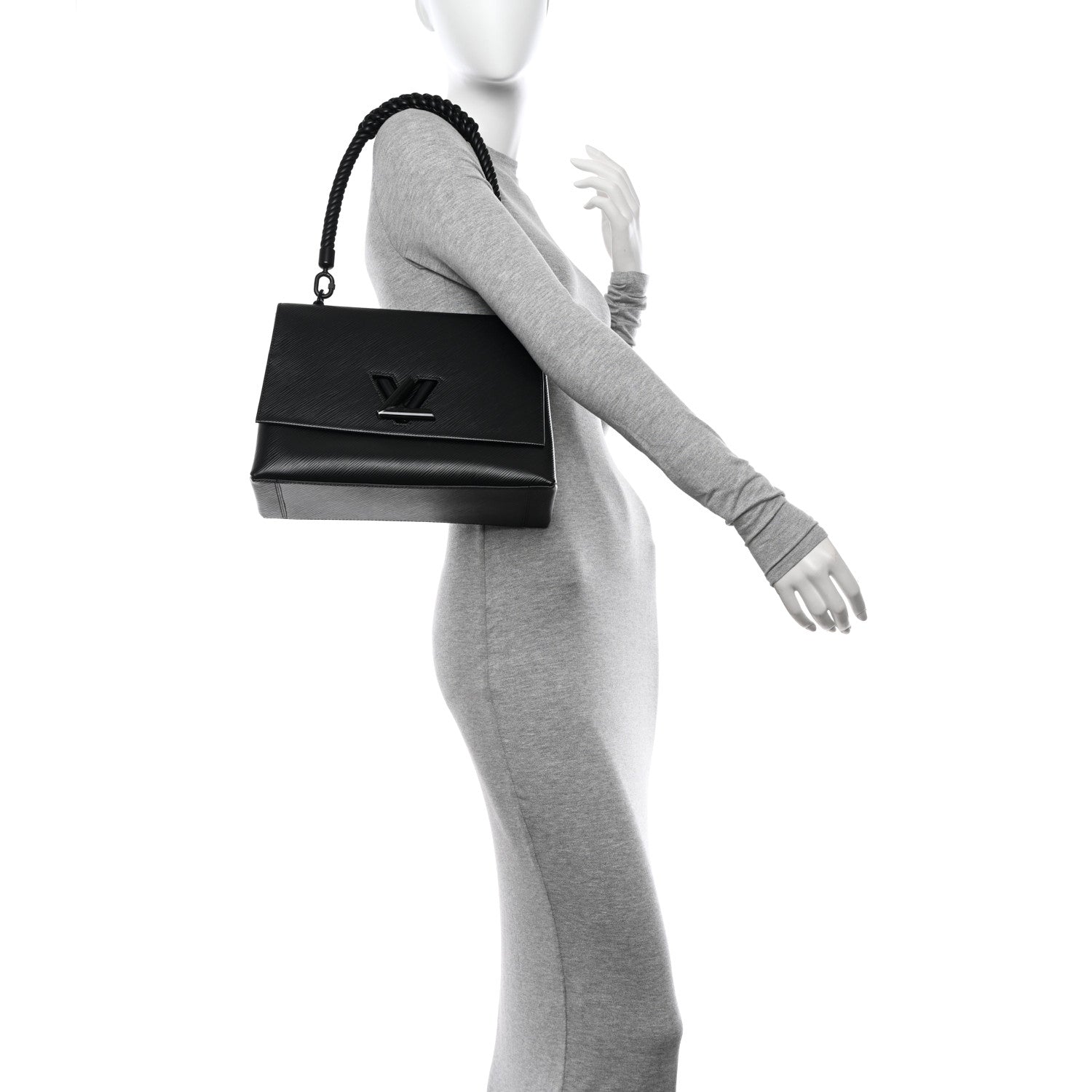 Louis Vuitton Epi Twist GM Black 2 of 10