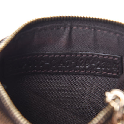 Fendi Zucca Coin Pouch Key Case Tobacco 7 of 7