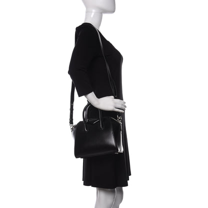 Givenchy Shiny Lord Calfskin Mini Antigona Black 2 of 10