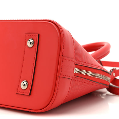 Louis Vuitton Epi Alma BB Coquelicot 8 of 9
