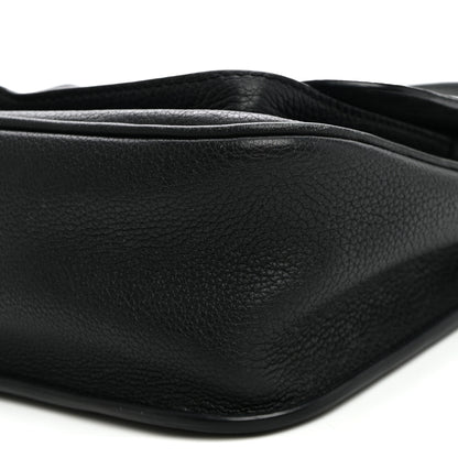 Louis Vuitton Grained Calfskin Lockme Chain Bag PM Black 10 of 10