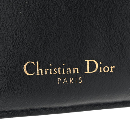 Christian Dior Oblique Saddle Lotus Wallet Blue 7 of 10