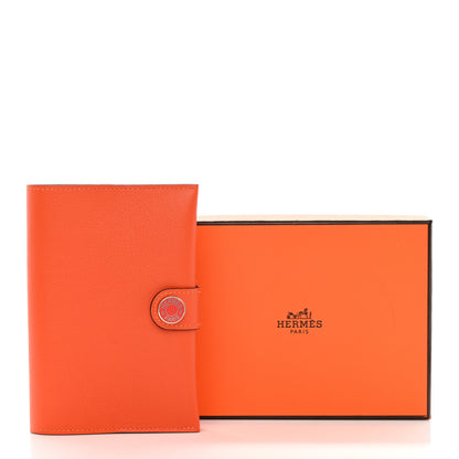 Hermes Evercolor RMS Passport Holder Orange 8 of 8