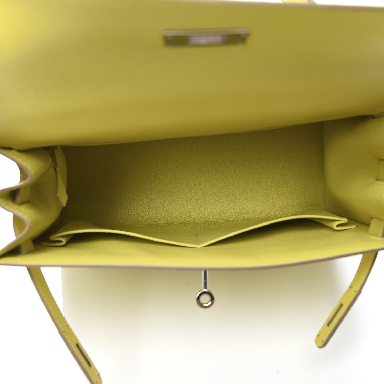 Hermes Epsom Kelly Sellier 28 Lime 5 of 11