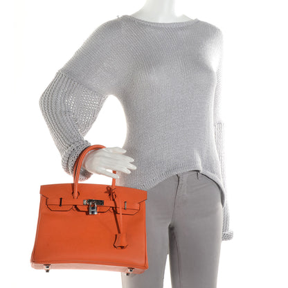 Hermes Epsom Birkin 30 Orange 2 of 22