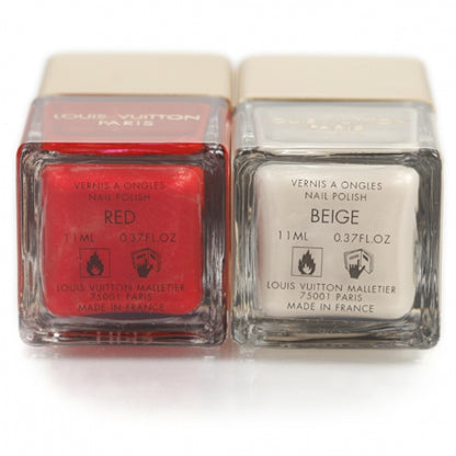 Louis Vuitton Vernis Nail Polish Set Red Beige VIP 4 of 8