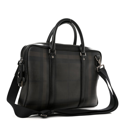 Burberry Smoked Check Newburg Briefcase 3 of 14