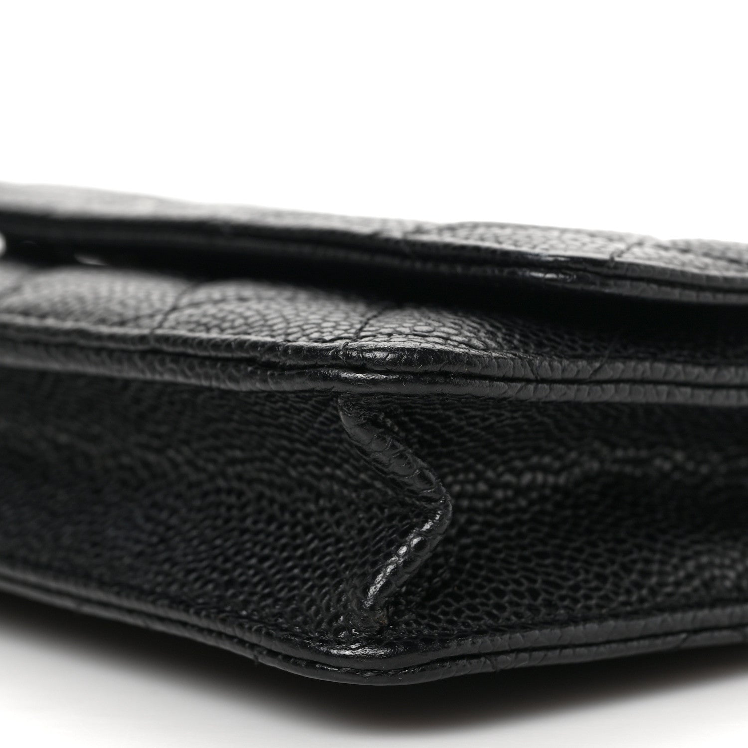 Chanel Caviar Quilted Wallet on Chain WOC Black 9 of 9