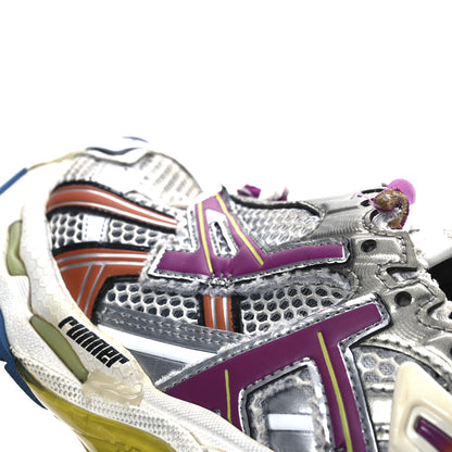 Balenciaga Mesh Rubber Womens Runner Sneakers 37 Multicolor 11 of 16