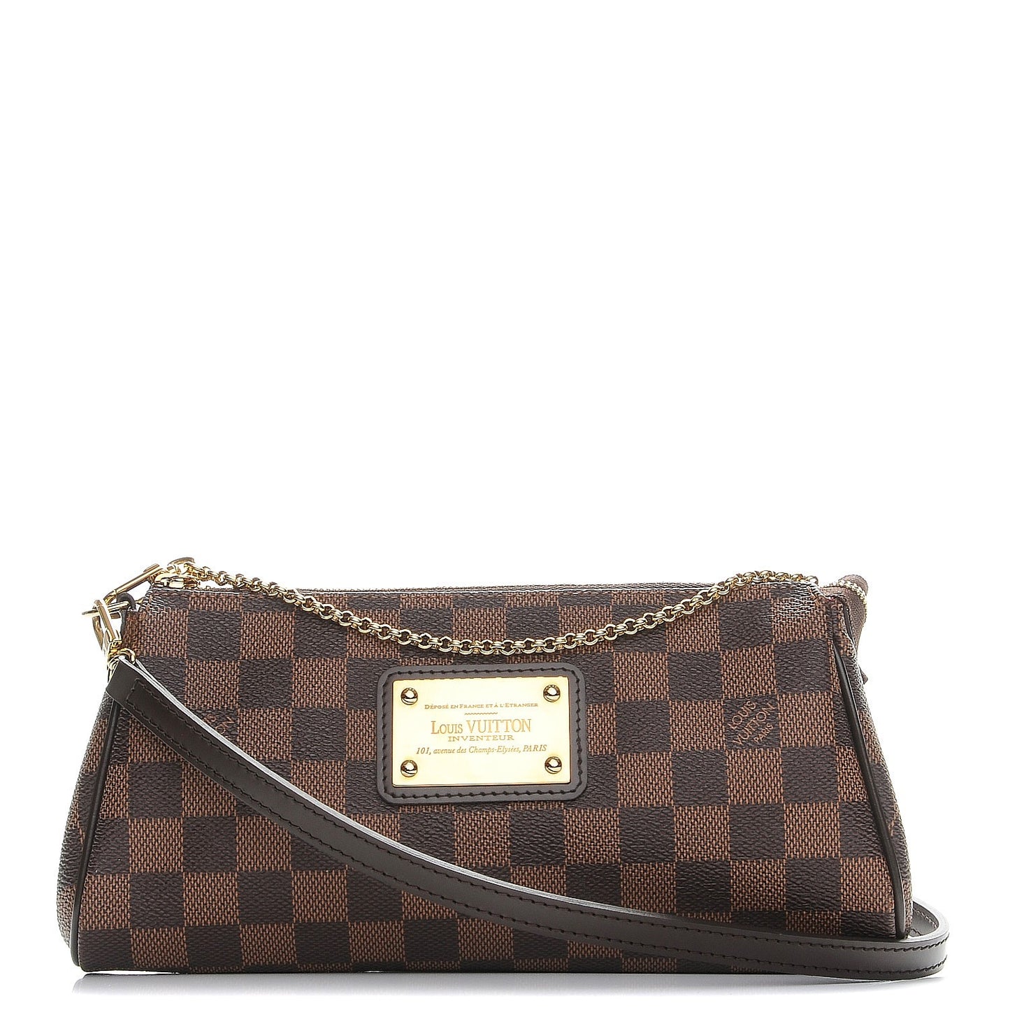 Damier Ebene Eva Clutch
