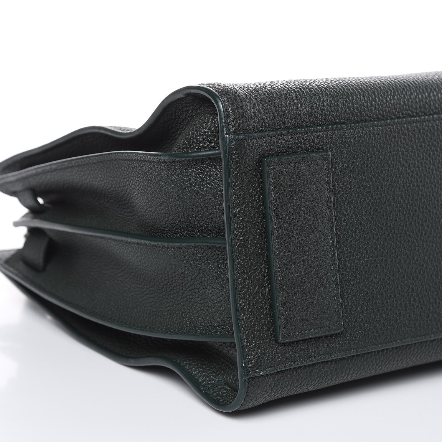 Saint Laurent Grained Calfskin Small Supple Sac De Jour Dark Vert 8 of 11