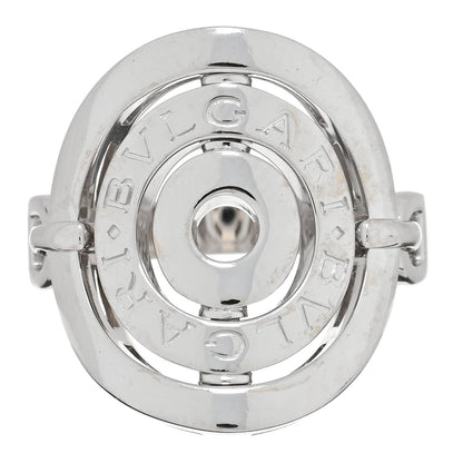 Bulgari 18K White Gold Astrale Cerchi Ring 54 7 1 of 5