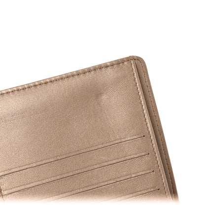 Chanel Lambskin Embossed Camellia Large Gusset Flap Wallet Black 7 of 7