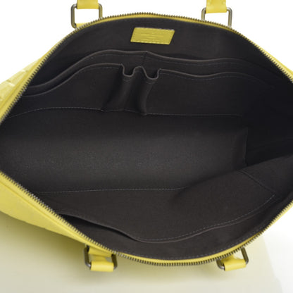 Louis Vuitton Damier Infini Porte-Documents Vert Acide 5 of 9