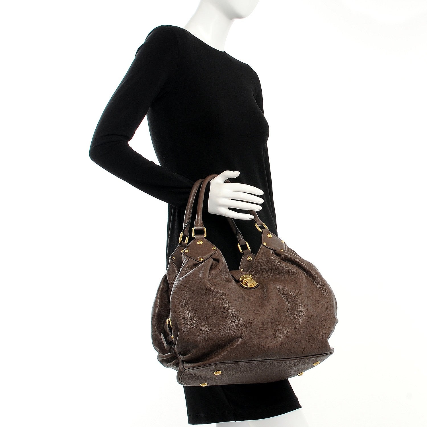Louis Vuitton Mahina L Elephant Gris 2 of 10