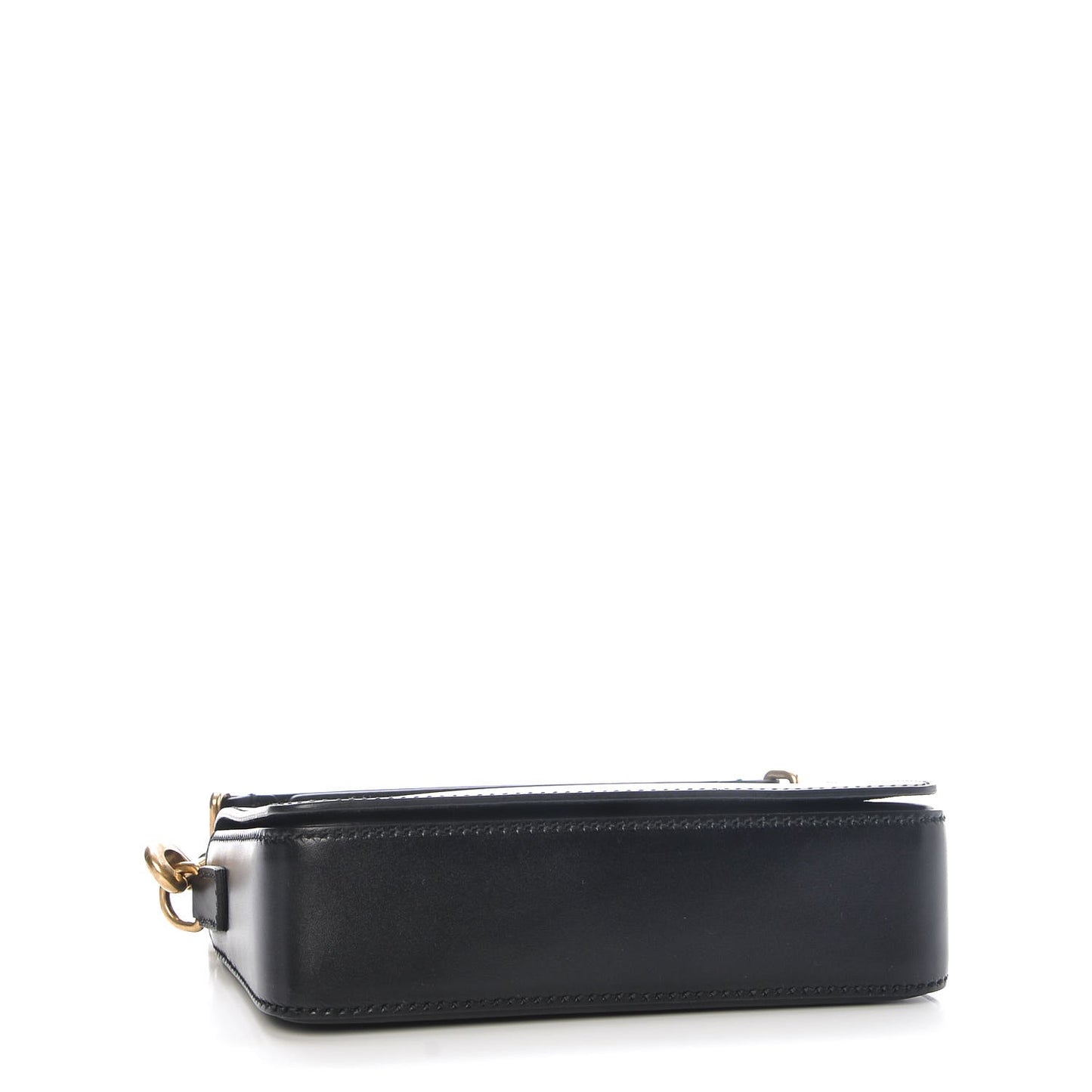 Calfskin J'Adior Flap Bag Black