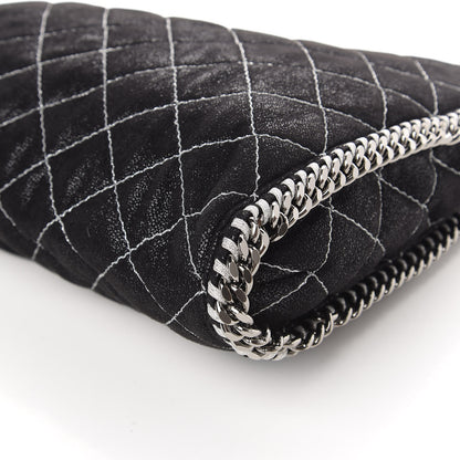 Stella McCartney Shaggy Deer Quilted Small Falabella Black 9 of 10