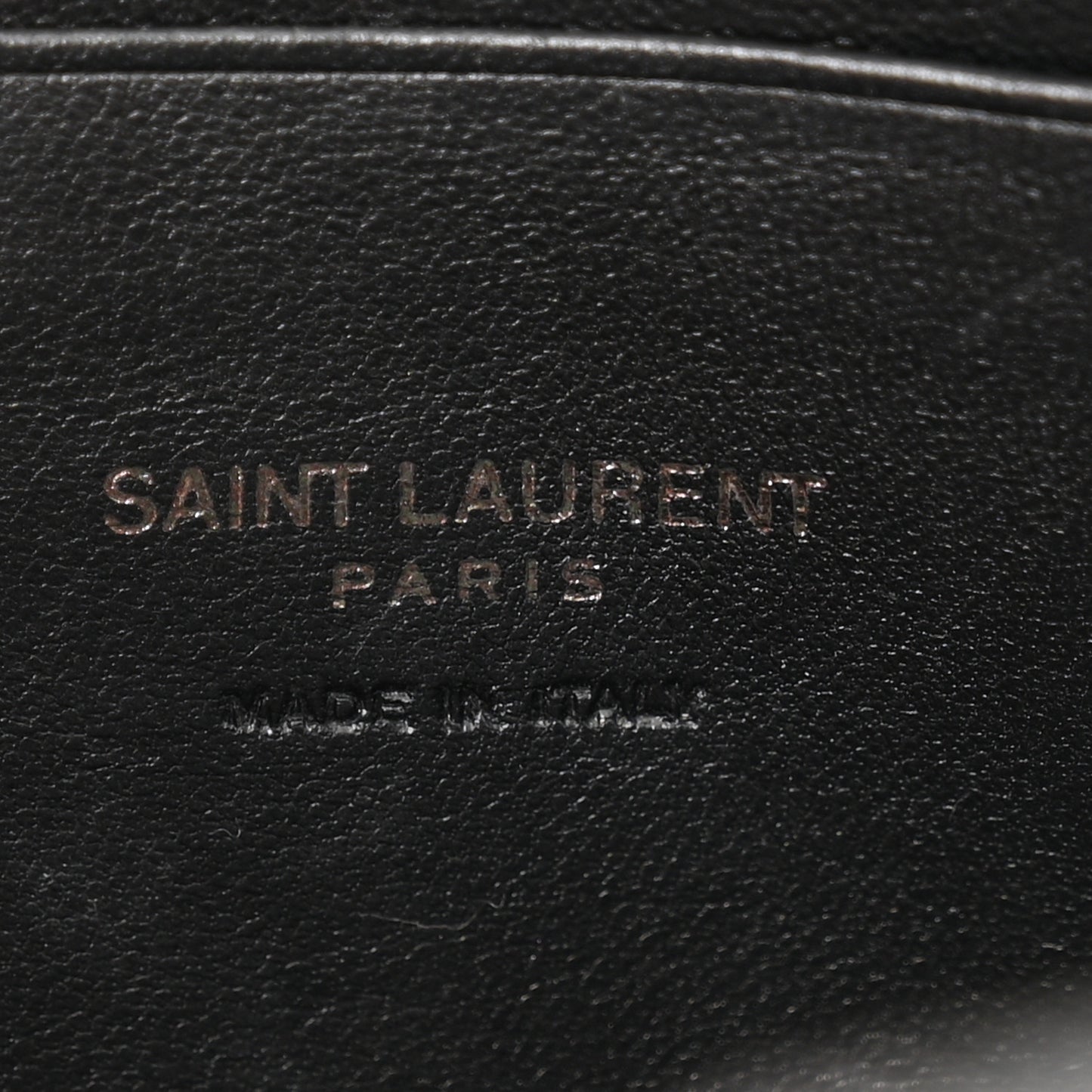 Grain De Poudre Matelasse Monochrome Monogram Mini Lou Camera Bag Black
