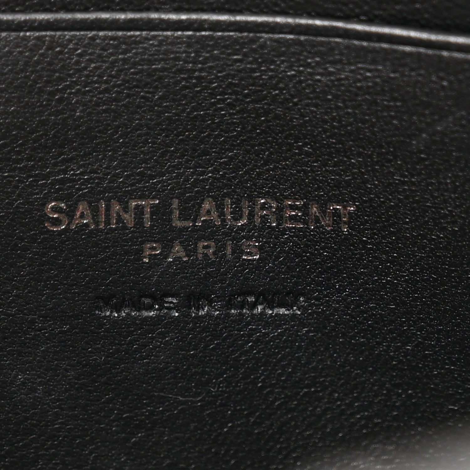 Saint Laurent Grain De Poudre Matelasse Monochrome Monogram Mini Lou Camera Bag Black 6 of 14