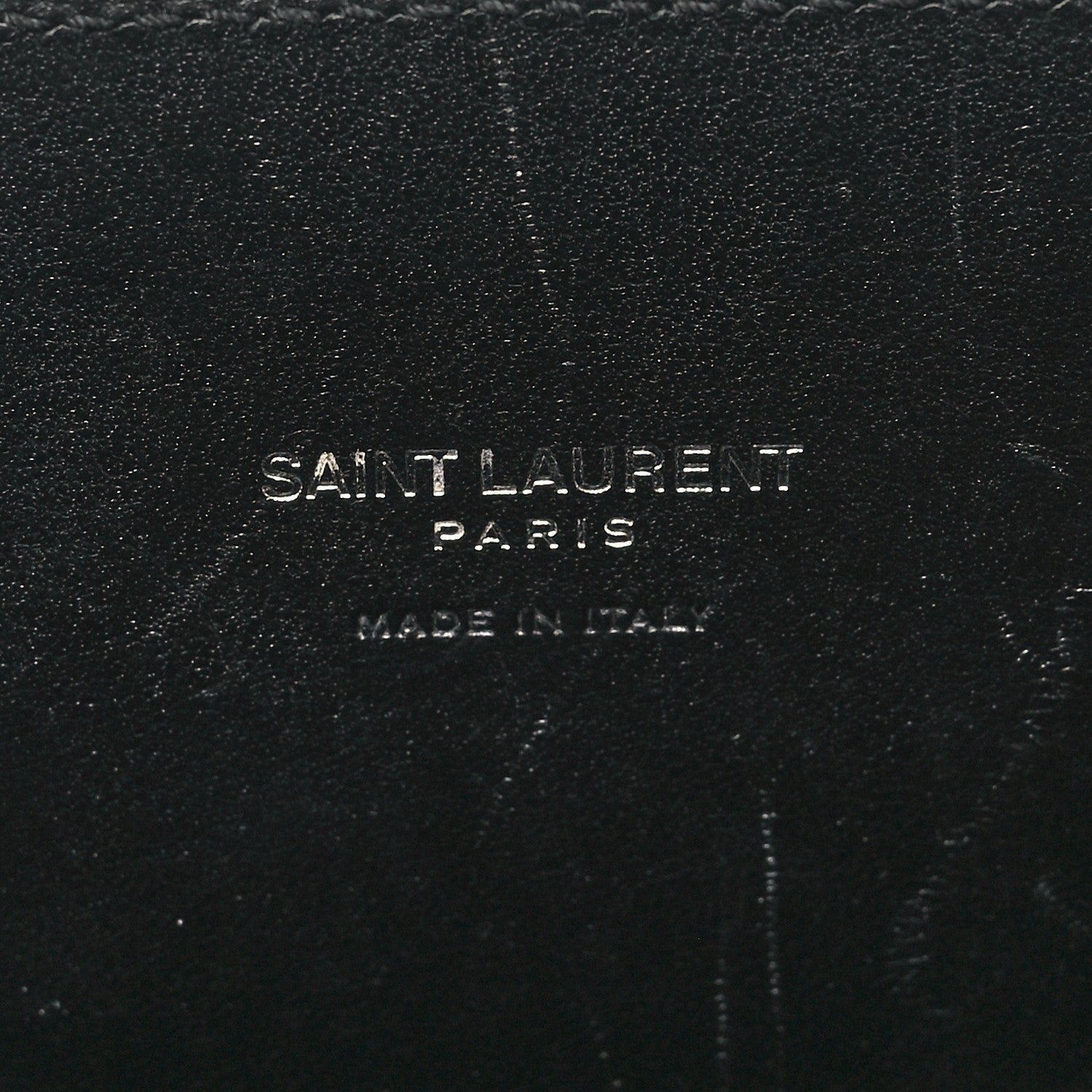 Saint Laurent Calfskin Crocodile Embossed Nano Sac De Jour Black 6 of 10