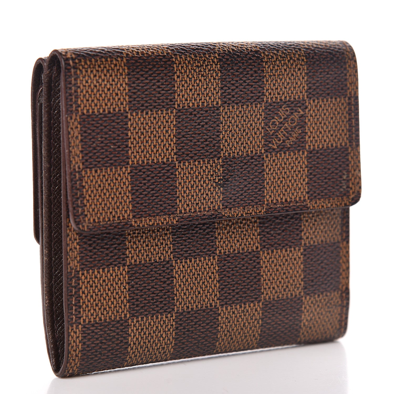 Louis Vuitton Damier Ebene Elise Wallet 3 of 11
