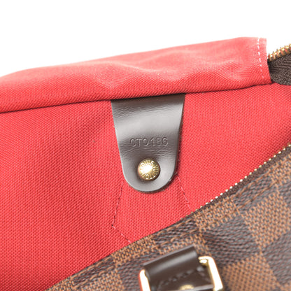Louis Vuitton Damier Ebene Speedy Bandouliere 35 8 of 12