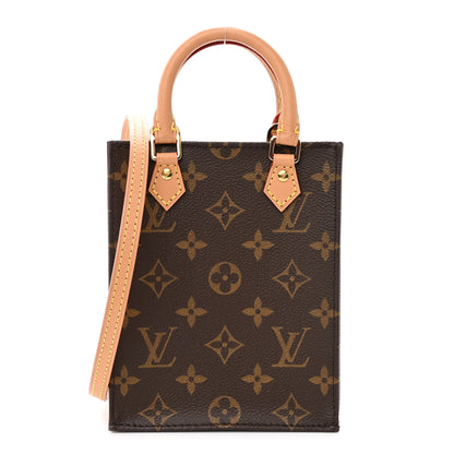 Louis Vuitton Monogram Petit Sac Plat 1 of 9