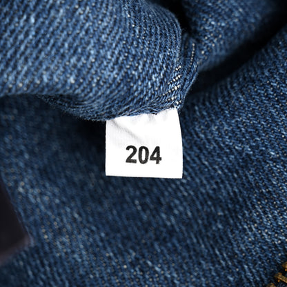Prada Denim Small Logo Tote Bleu 8 of 11