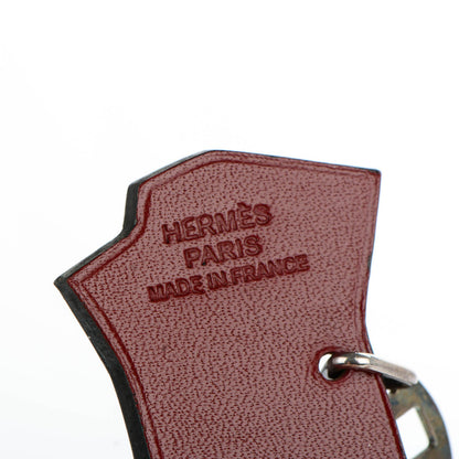 Hermes Tadelakt Boot Bag Charm Rouge H 3 of 7