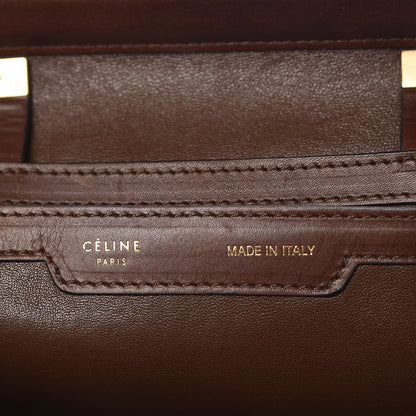 Celine Satin Calfskin Long Frame Doctor Bag Taupe 7 of 9