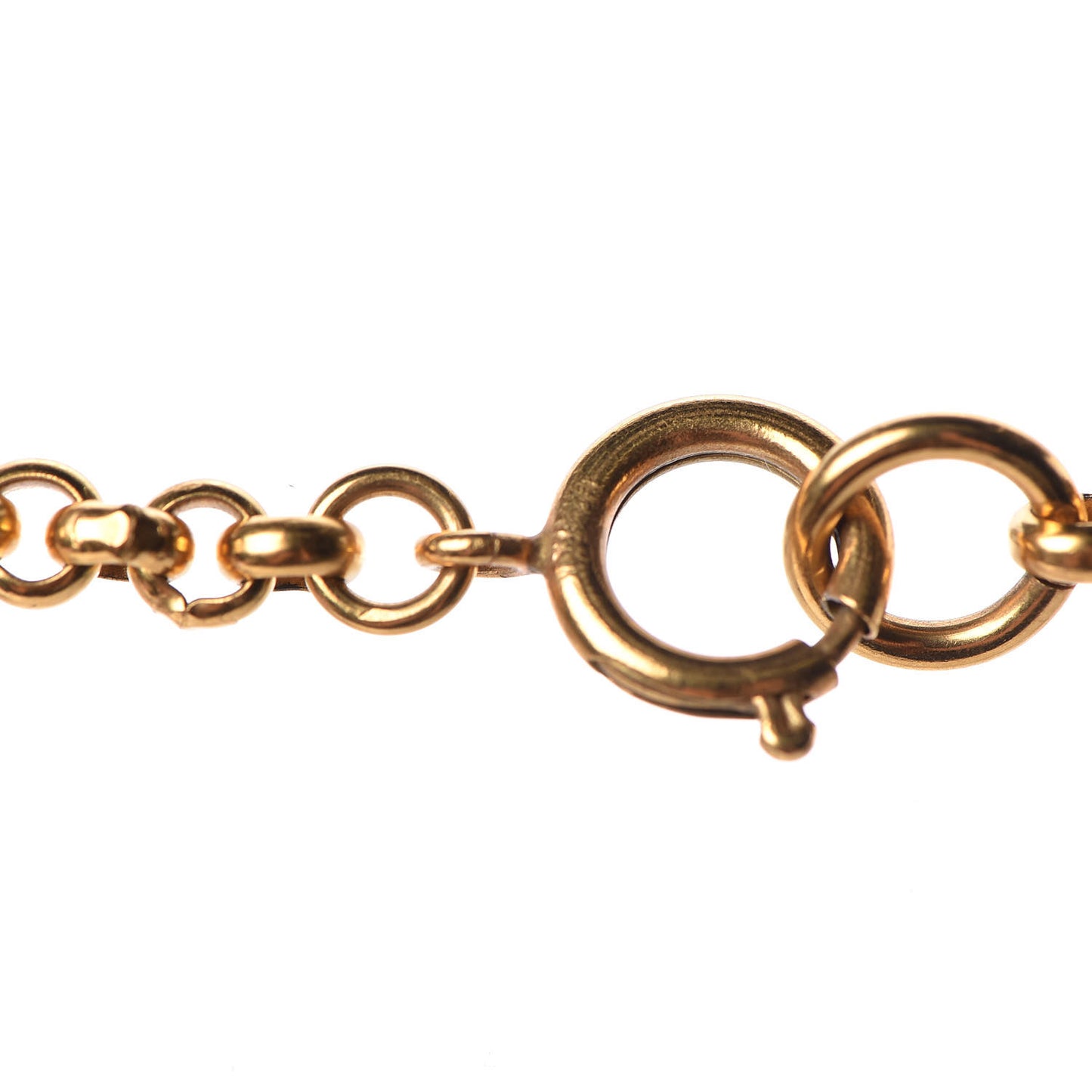 CC Pendant Necklace Gold