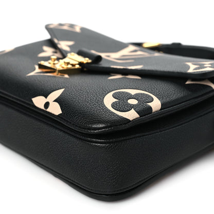 Louis Vuitton Empreinte Monogram Giant Pochette Metis Black Beige 9 of 9