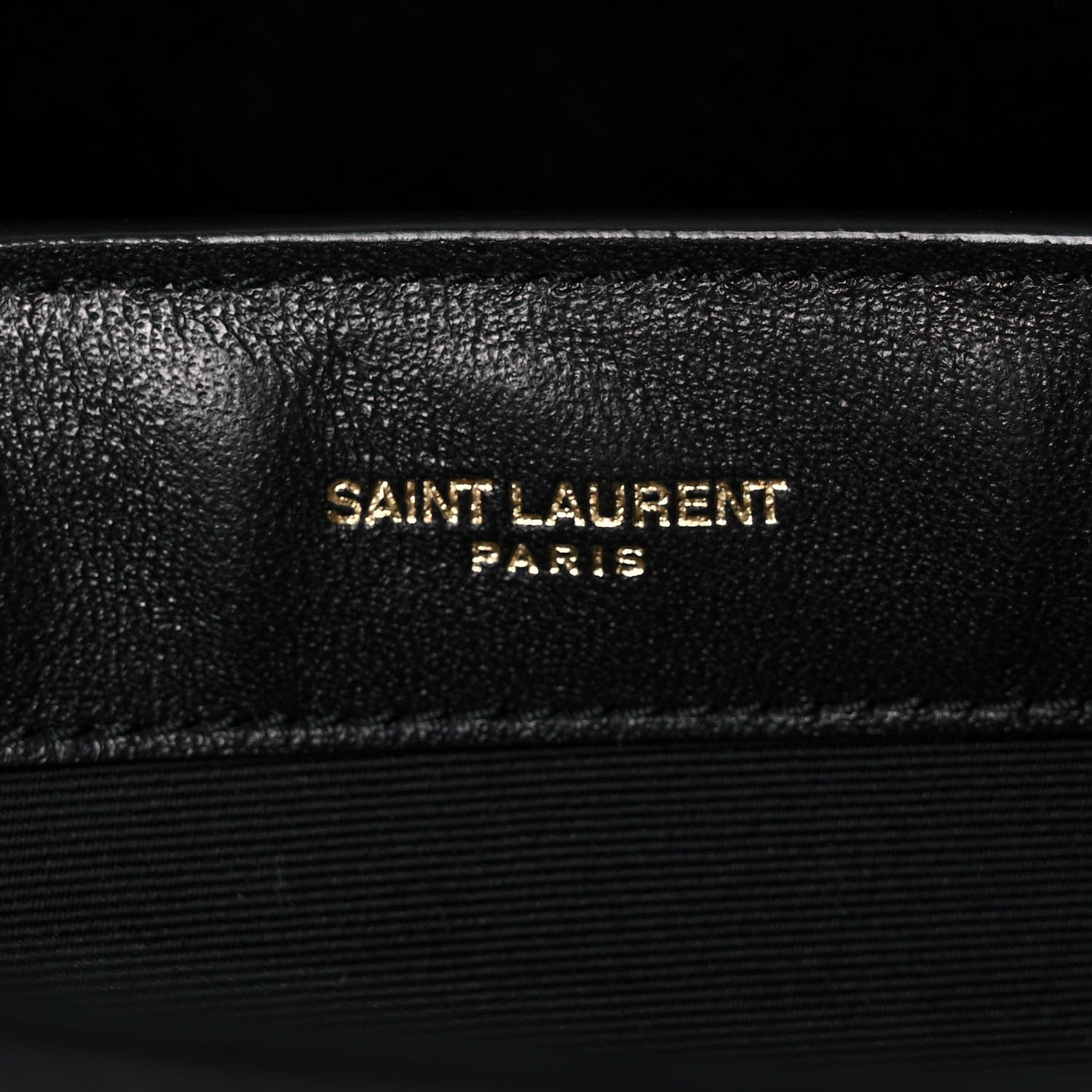 Saint Laurent Shiny Calfskin Large Uptown Tote Black 8 of 15