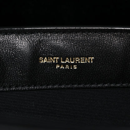 Saint Laurent Shiny Calfskin Large Uptown Tote Black 8 of 15