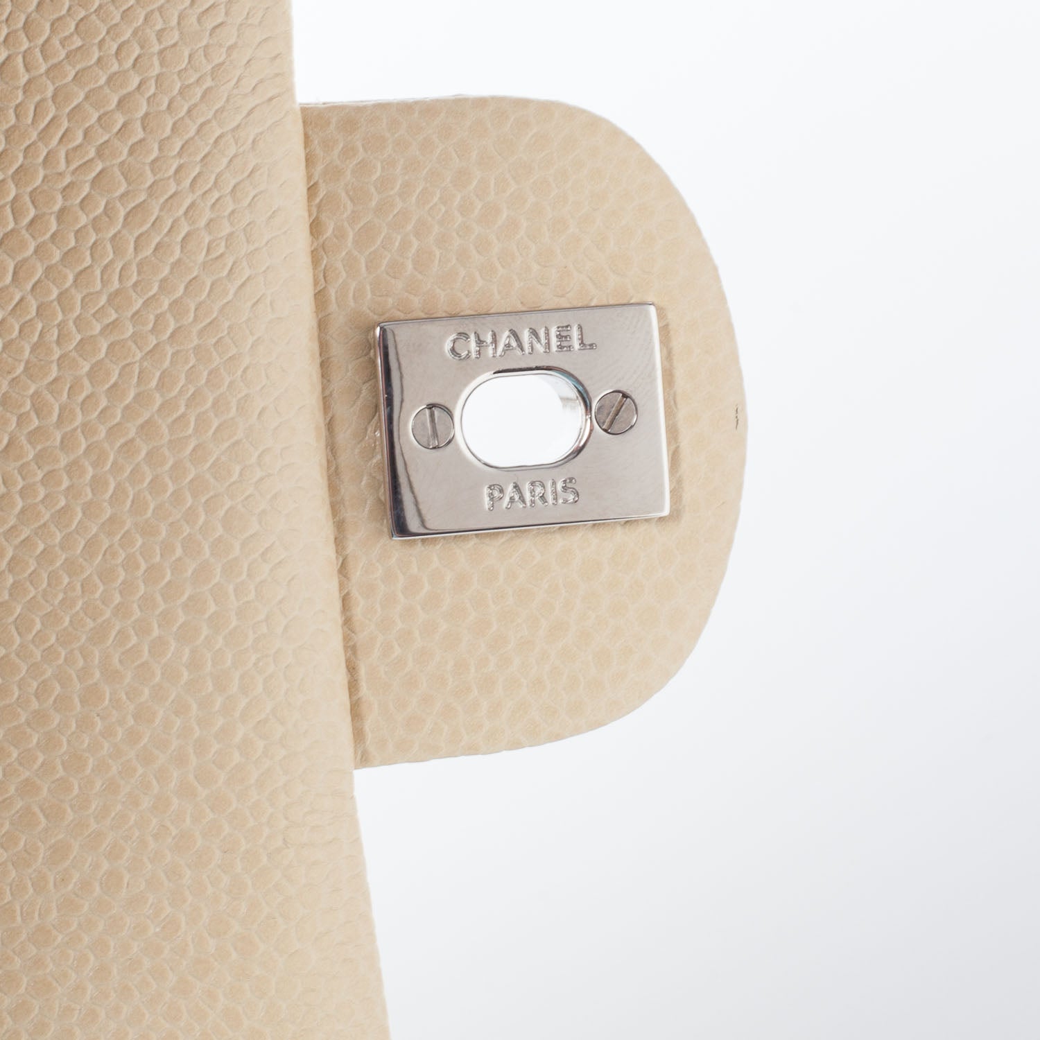 Chanel Caviar Quilted Mini Flap Beige Clair 7 of 11