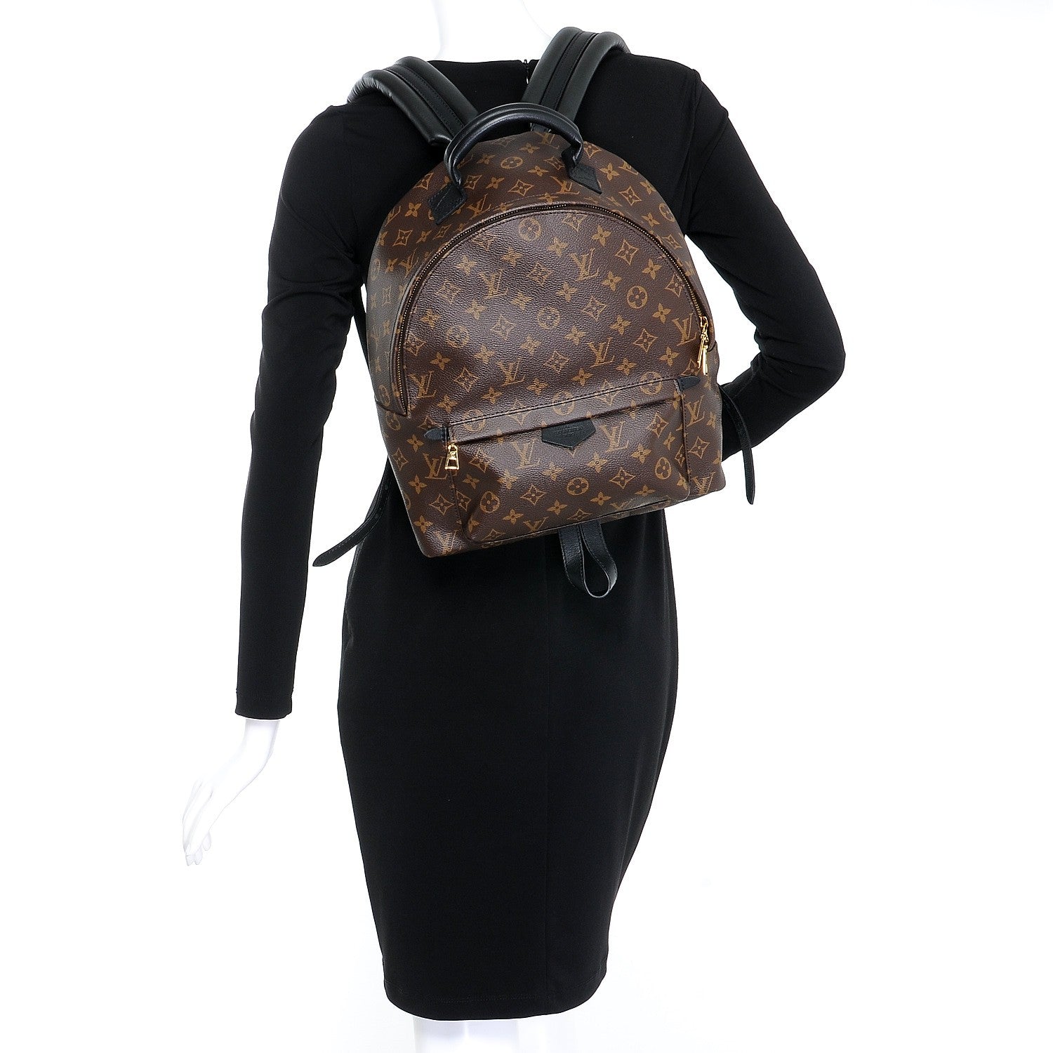 Louis Vuitton Monogram Palm Springs Backpack MM 2 of 7