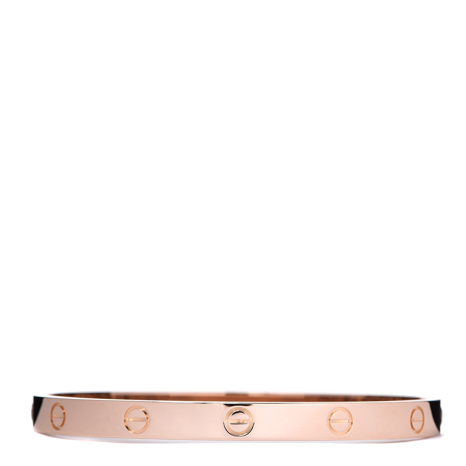 Cartier 18K Pink Gold LOVE Bracelet 19 1 of 4