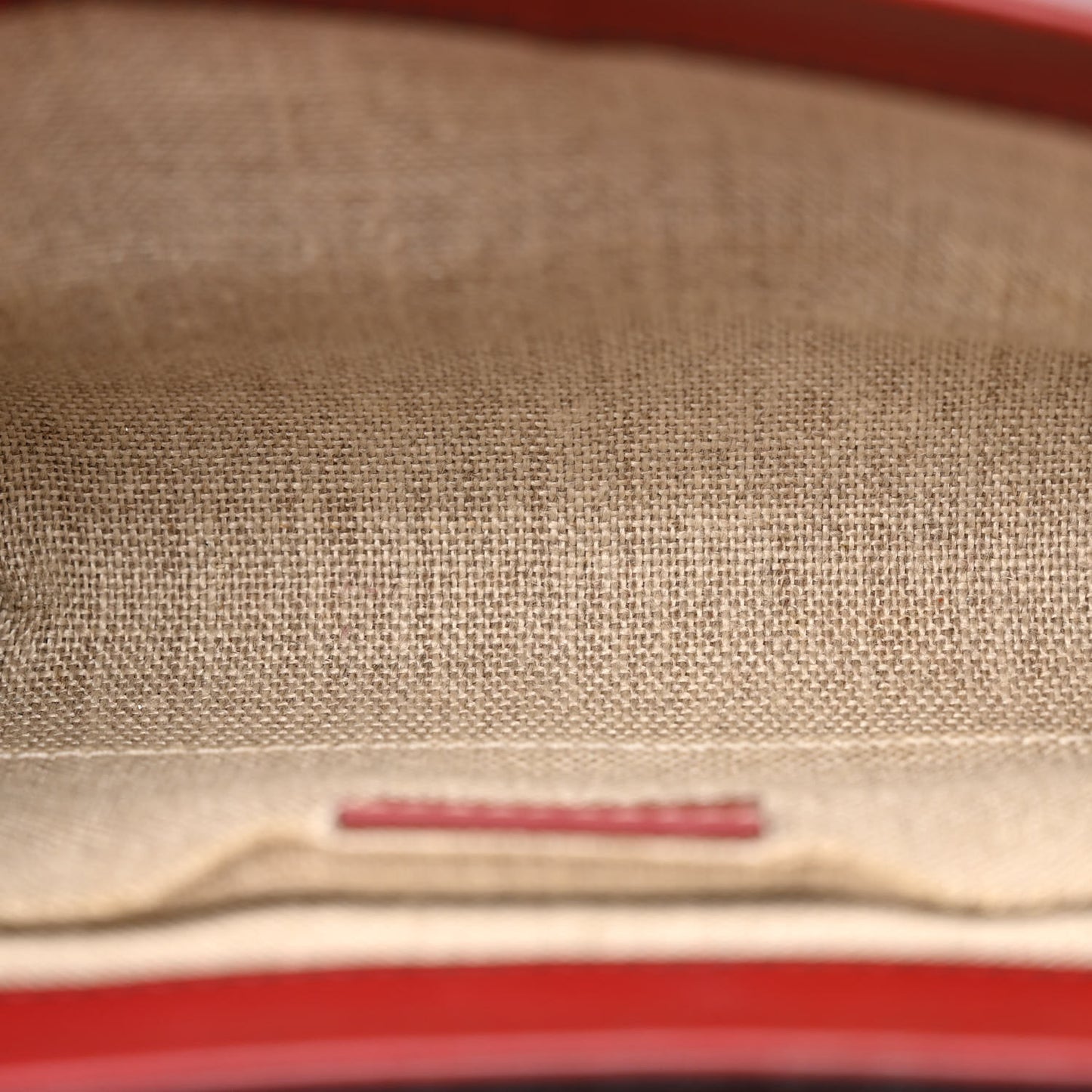 Soft Microguccissima Mini Emily Chain Shoulder Bag Rosso