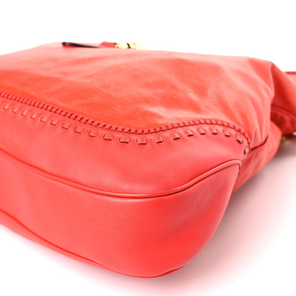 Gucci Calfskin Large New Jackie Hobo Red 9 of 9