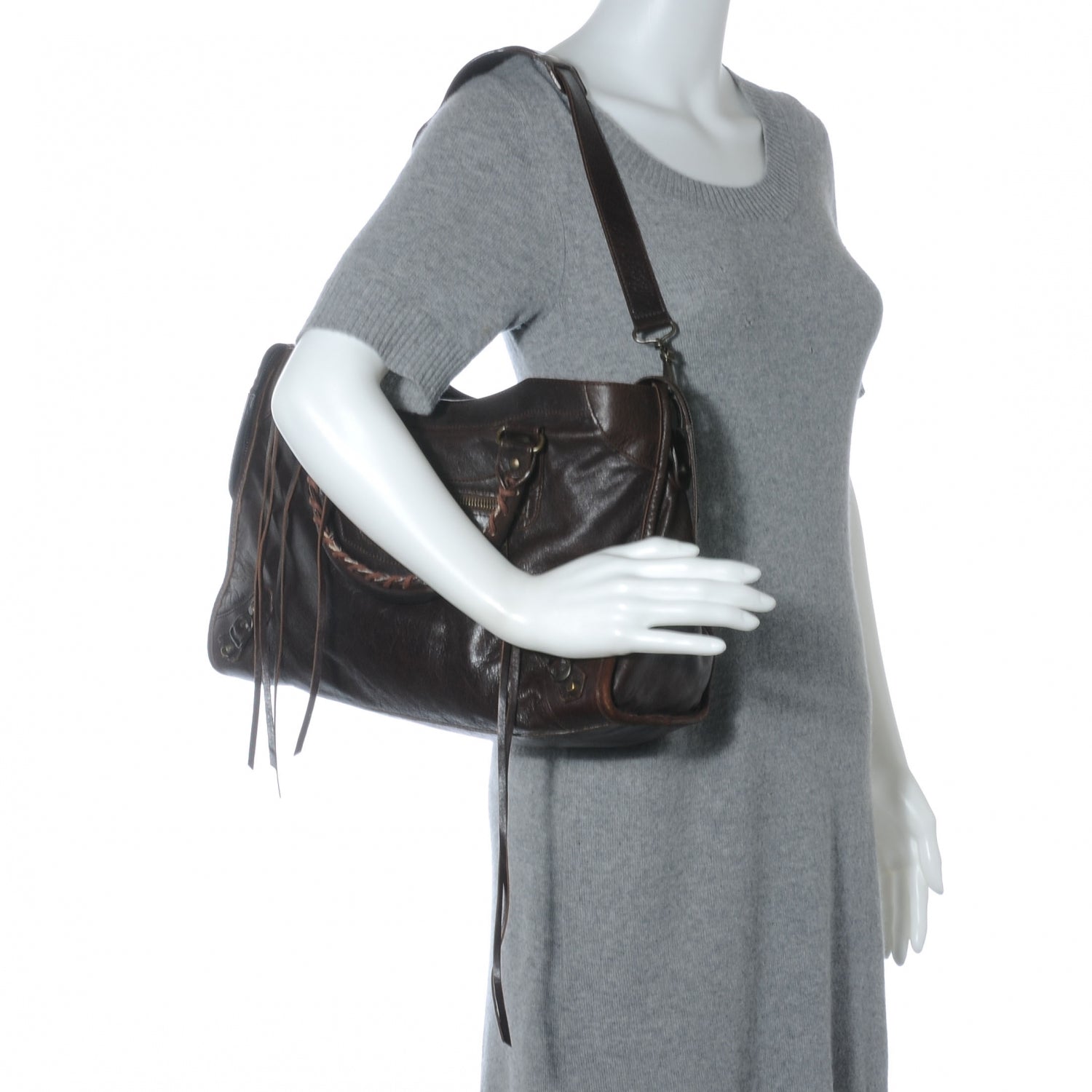 Balenciaga Chevre City Chocolate 2 of 7