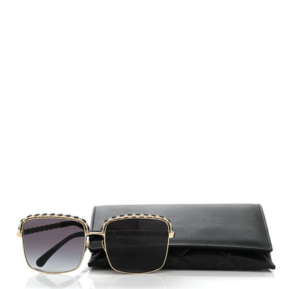 Chanel Metal Square Chain Sunglasses 71369 Grey 9 of 9