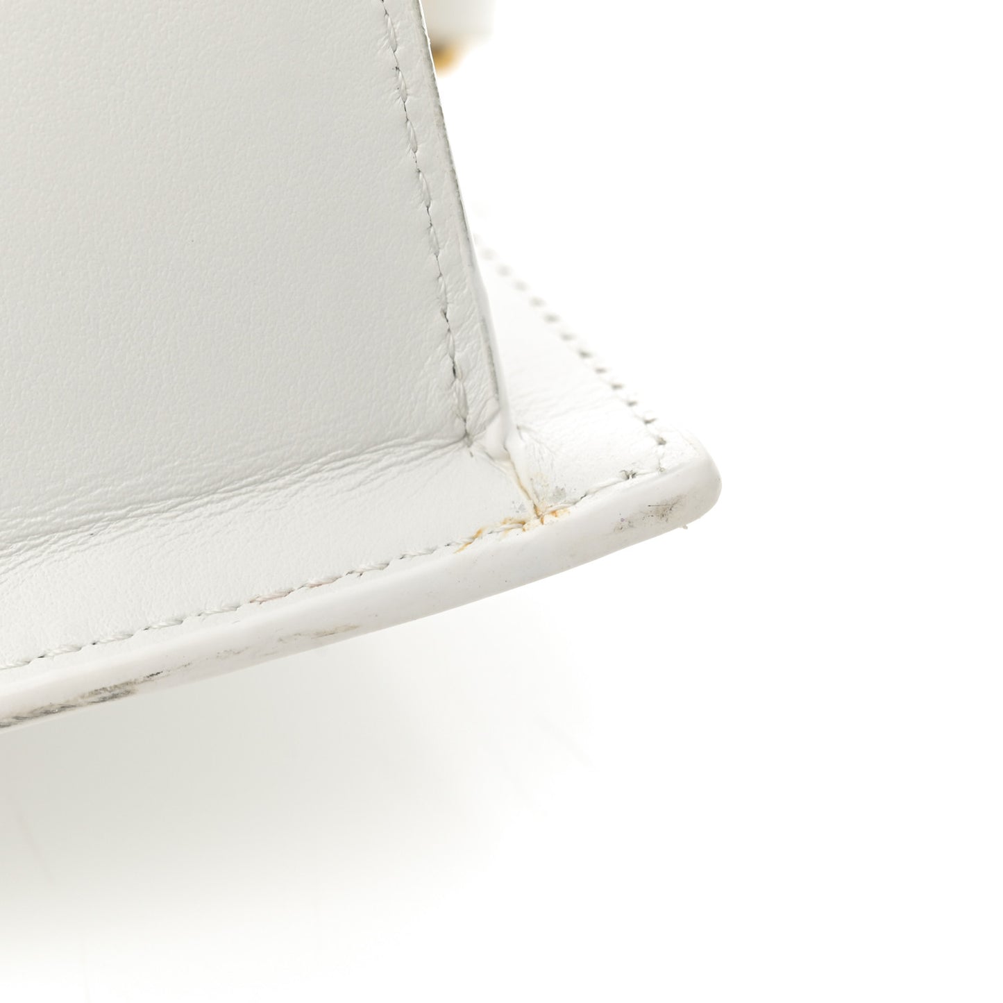 Smooth Calfskin Le Grand Chiquito White