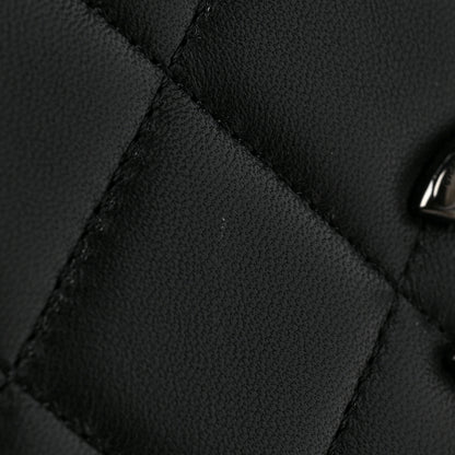Chanel Lambskin Quilted Small Trendy CC Dual Handle Flap Bag So Black 10 of 11