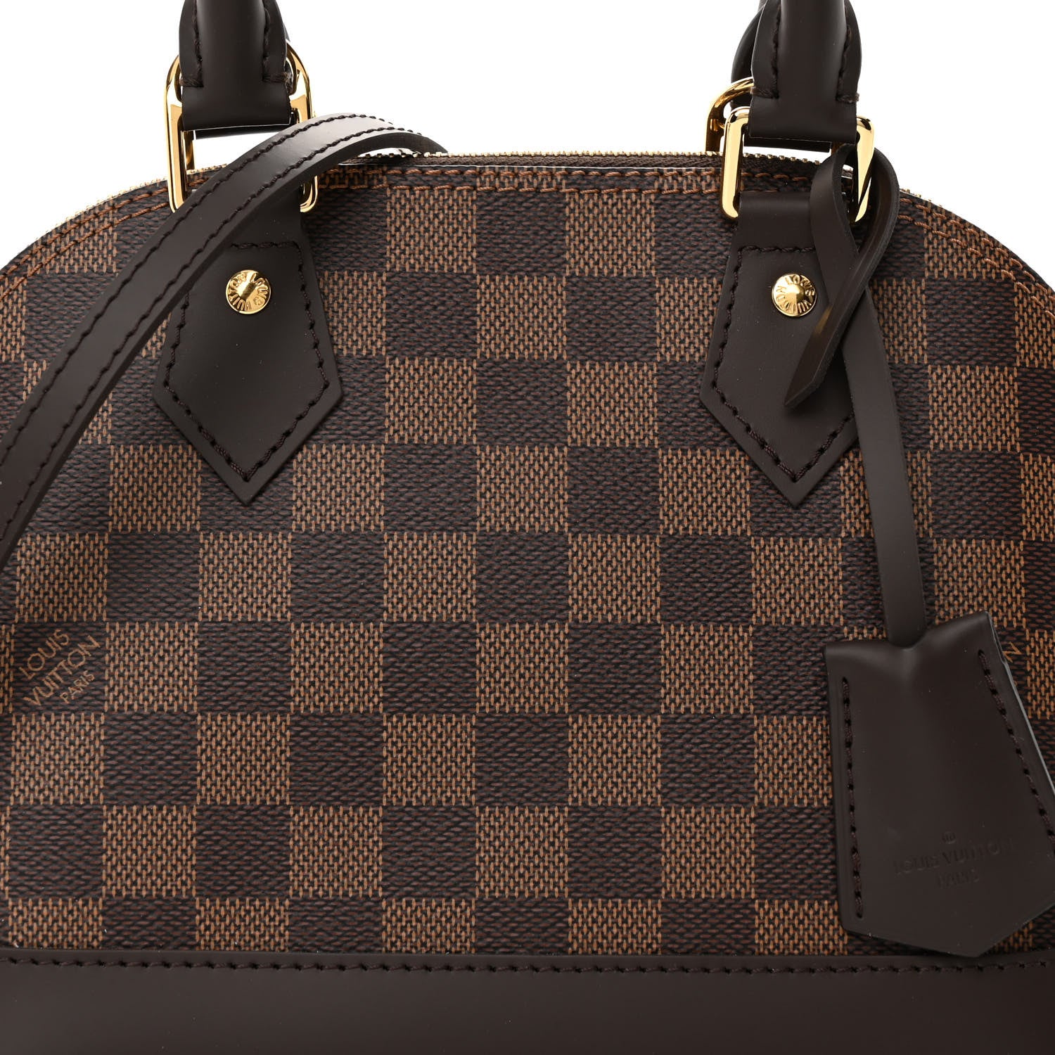 Louis Vuitton Damier Ebene Alma BB 8 of 11
