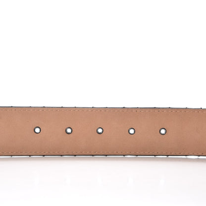 Chanel Patent Quilted CC Logo Wide Belt 85 34 Black 7 of 8