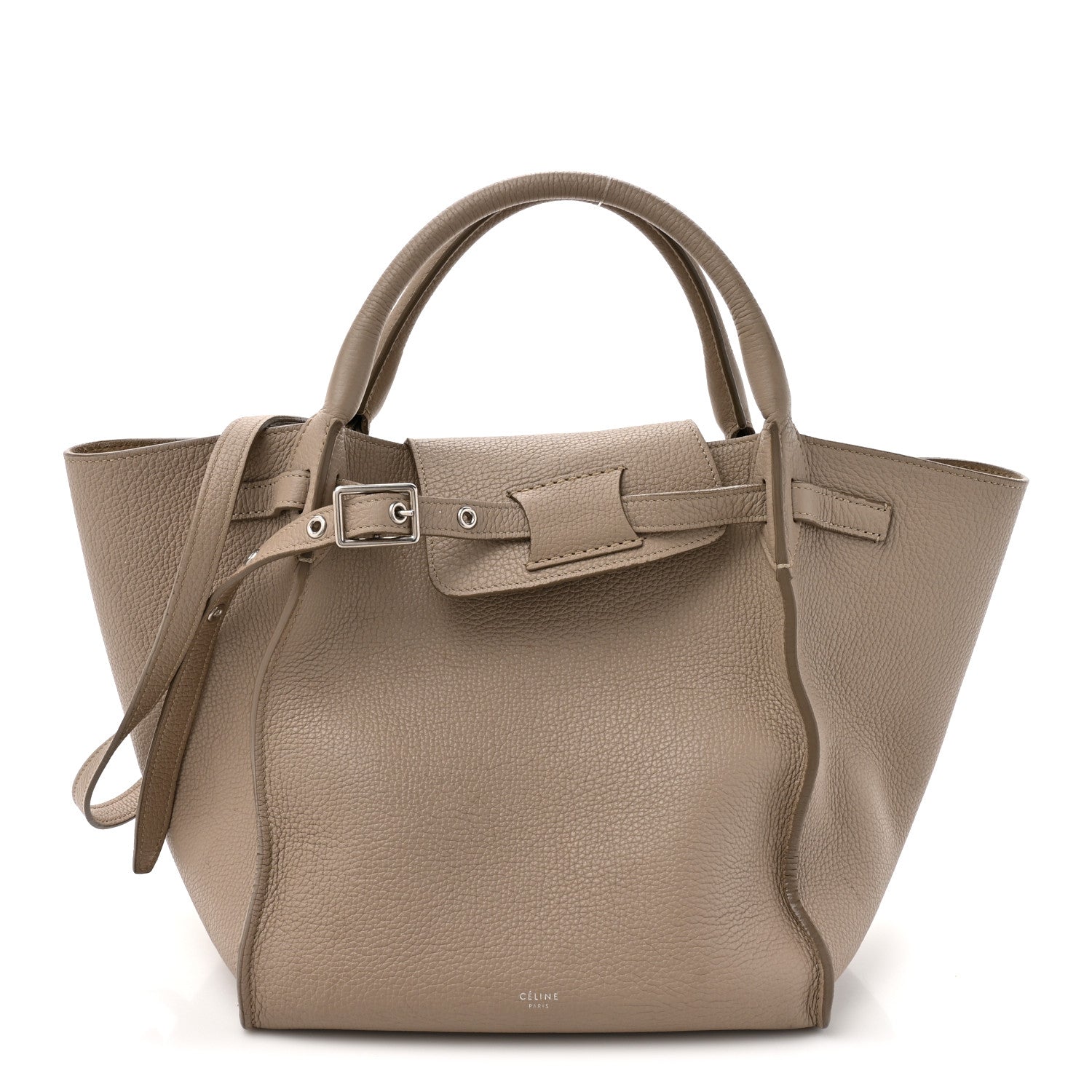 Celine Supple Grained Calfskin Small Big Bag Light Taupe 1 of 18