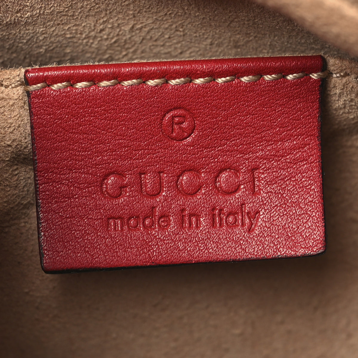 Gucci Calfskin Matelasse Small GG Marmont Chain Shoulder Bag Hibiscus Red 6 of 13