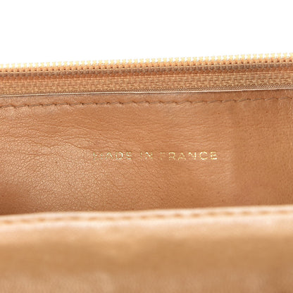 Chanel Caviar Timeless CC Wallet On Chain WOC Beige 7 of 16
